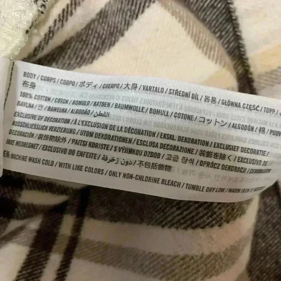 Abercrombie & Fitch Plaid Flannel Shirt/Jacket - Picture 5 of 5